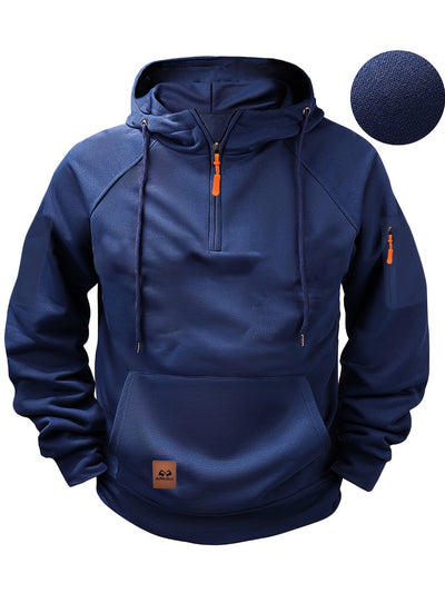 Henrik™ | Kluczowy Hoodie z Pół Zamek