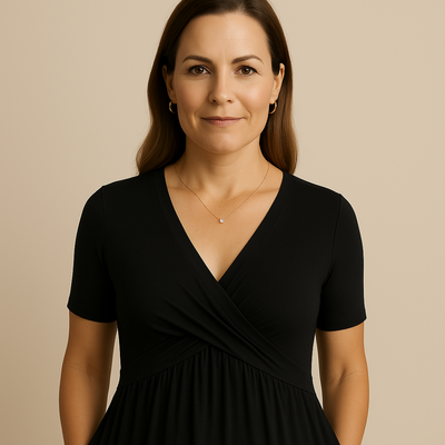 Sophia™ - Sukienka z krótkim rękawem