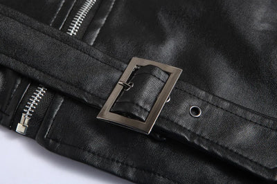 Austin™ | Klasyczna kurtka skórzana motocyklowa