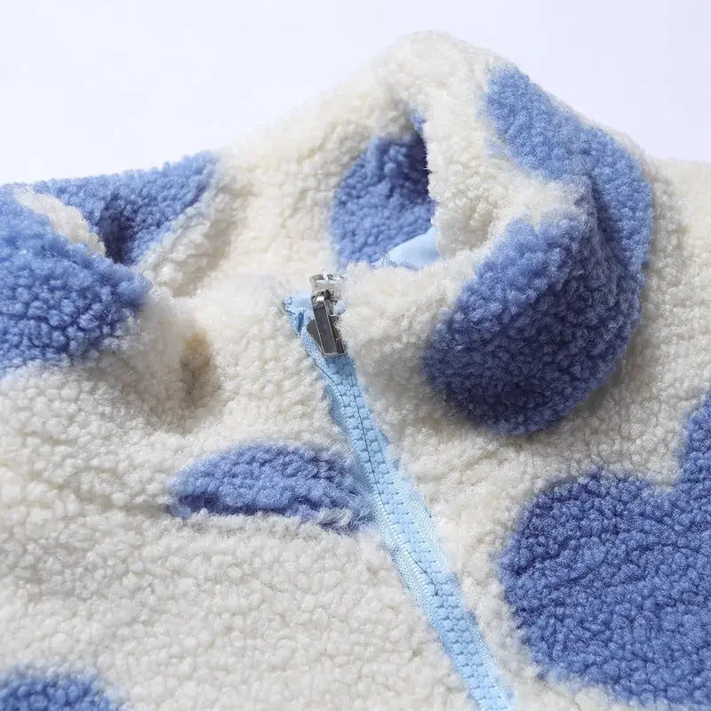 Annelie | Odwracalna kurtka w kształcie serca