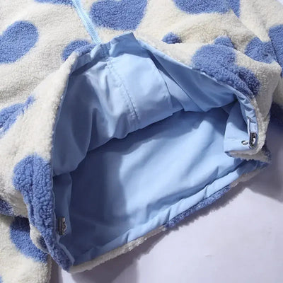 Annelie | Odwracalna kurtka w kształcie serca