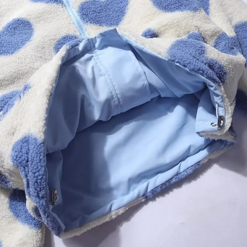 Annelie | Odwracalna kurtka w serca