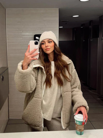 Britt | Miękka ciepła kurtka zimowa